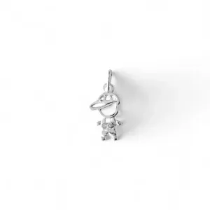 Pingente Menino Prata 925 com Zircônias 1,3 cm