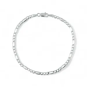 Pulseira Masculina Elo 3 em 1 Prata 925