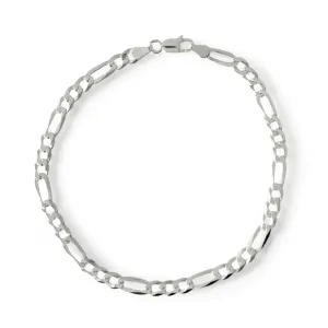 Pulseira Masculina Elo 3 em 1 Prata 925 - 21cm