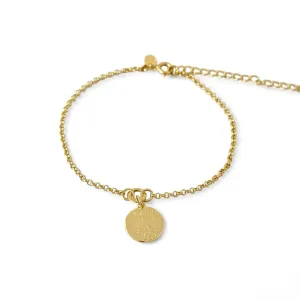 Pulseira Meu Filho De 4 Patas Banhado a Ouro 18K