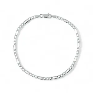 Pulseira Prata 925 Masculina elo 3 em 1