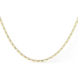 Corrente Masculina Elo 1 em 1 Banhada a Ouro 18k