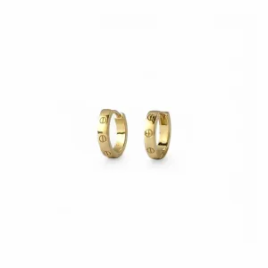 Brinco Argola Cartier Banhado a Ouro 18k
