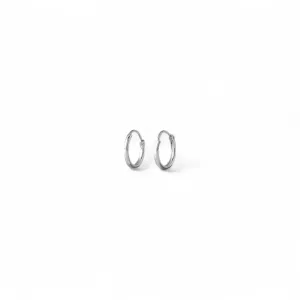 Brinco Argola Prata 925 Fina - 0,9cm