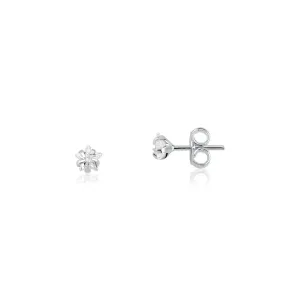 Brinco Prata 925 Estrela Zircônia -5mm