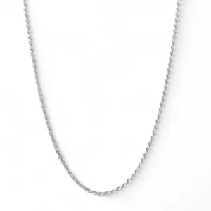 Corrente Cordão Baiano Prata 925 - 40cm