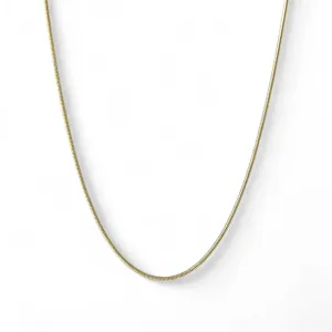 Corrente Rabo de Rato Banhada a Ouro 18K - 40cm