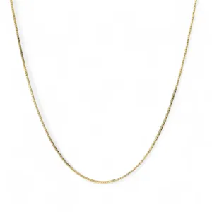Corrente Veneziana Banhada a Ouro 18k - 60cm