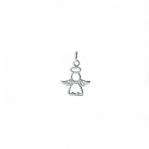 Pingente Anjo Prata 925 Vazado