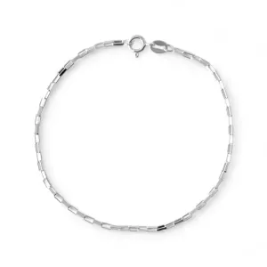 Pulseira Masculina Elo Cartier Prata 925 - 19cm