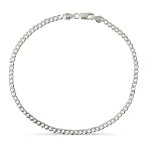 Pulseira Masculina Elo Grumet Prata 925 - 23cm