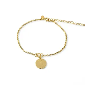 Pulseira Meu Filho De 4 Patas Banhado a Ouro 18K