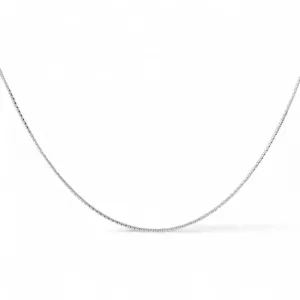 Corrente Cordão Elo Pipoca Prata 925 - 60cm