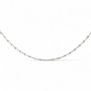 Corrente Cordão Singapura Prata 925 - 40cm