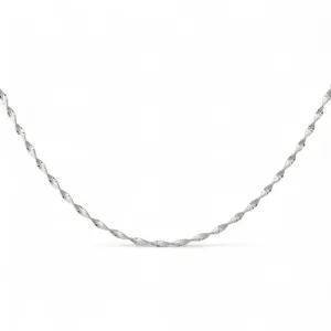 Corrente Cordão Singapura Prata 925 - 45cm