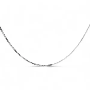 Corrente Masculina Elo Grumet Fino Prata 925 - 50cm