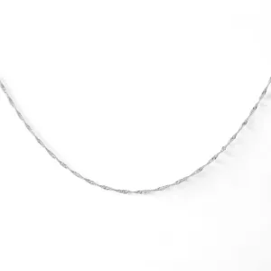 Corrente Singapura Prata 925 - 40cm