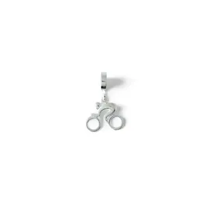 Pingente Berloque Ciclista Prata 925