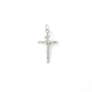 Pingente Crucifixo Prata 925 Imagem