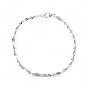 Pulseira Singapura Prata 925