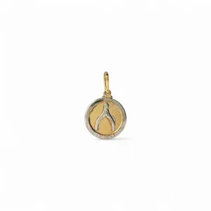 Pingente Profissão Manicure Banhado a Ouro 18k