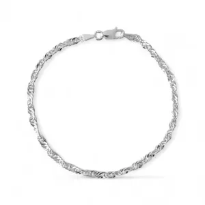 Pulseira Singapura Prata 925