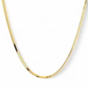 Colar Fita Banhado a Ouro 18k - 40cm