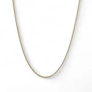 Corrente Rabo de Rato Banhada a Ouro 18k - 50cm