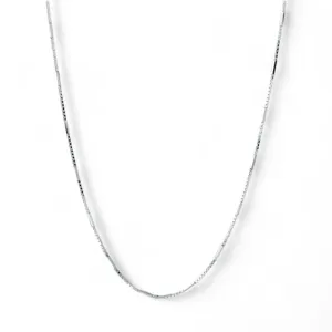 Colar Tubinho Prata 925 - 40 cm
