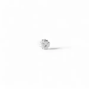 Pingente Trevo Prata 925 Liso Passante