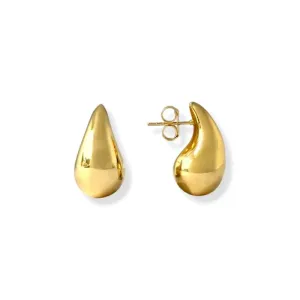 Brinco Gota Banhado a Ouro 18k