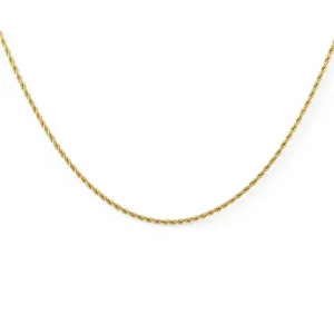 Corrente Cordão Baiano Banhado a Ouro 18k - 50cm
