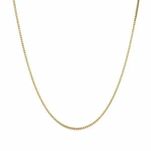 Corrente Veneziana Banhada a Ouro 18k - 40cm