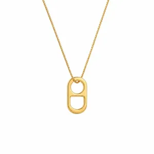 Colar Lacre Banhado a Ouro 18k - 40 cm + 4 cm (Alongador)