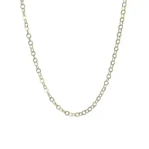 Corrente Elo Português Banhado a Ouro 18k - 60 cm
