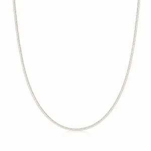 Corrente Rabo de Rato (2mm) Prata 925 - 45 cm