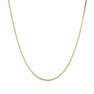 Corrente Veneziana Banhada a Ouro 18k - 60cm