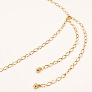 Corrente Body Chain Banhado a Ouro 18k - Cintura