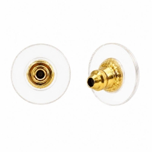 Tarraxa Sutiã de Orelha Banhado a Ouro 18k