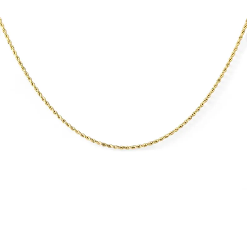 Corrente Cordão Baiano Banhada a Ouro 18K - 60cm