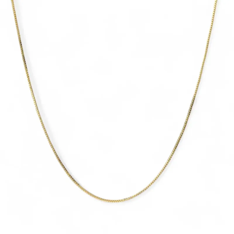 Corrente Veneziana Banhada a Ouro 18k - 60cm