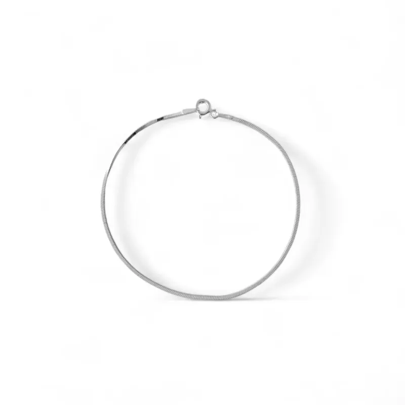 Pulseira Prata 925 Rabo Rato Laminada