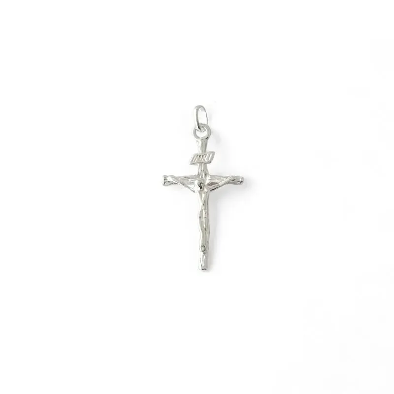 Pingente Crucifixo Prata 925 Imagem