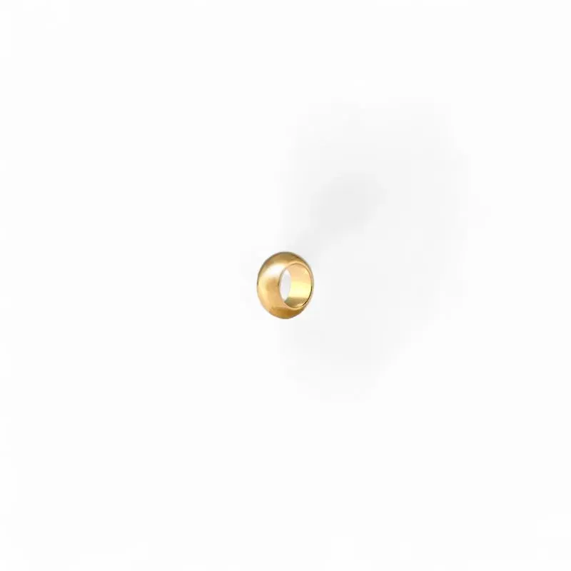 Pingente Separador Banhado a Ouro 18k Liso