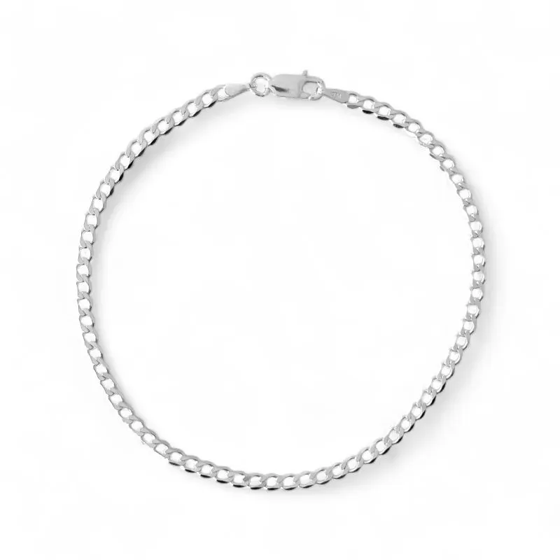 Pulseira Masculina Elo 1 em 1 Prata 925