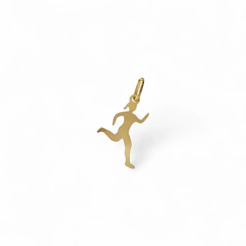 Pingente Corrida Banhado a Ouro 18k