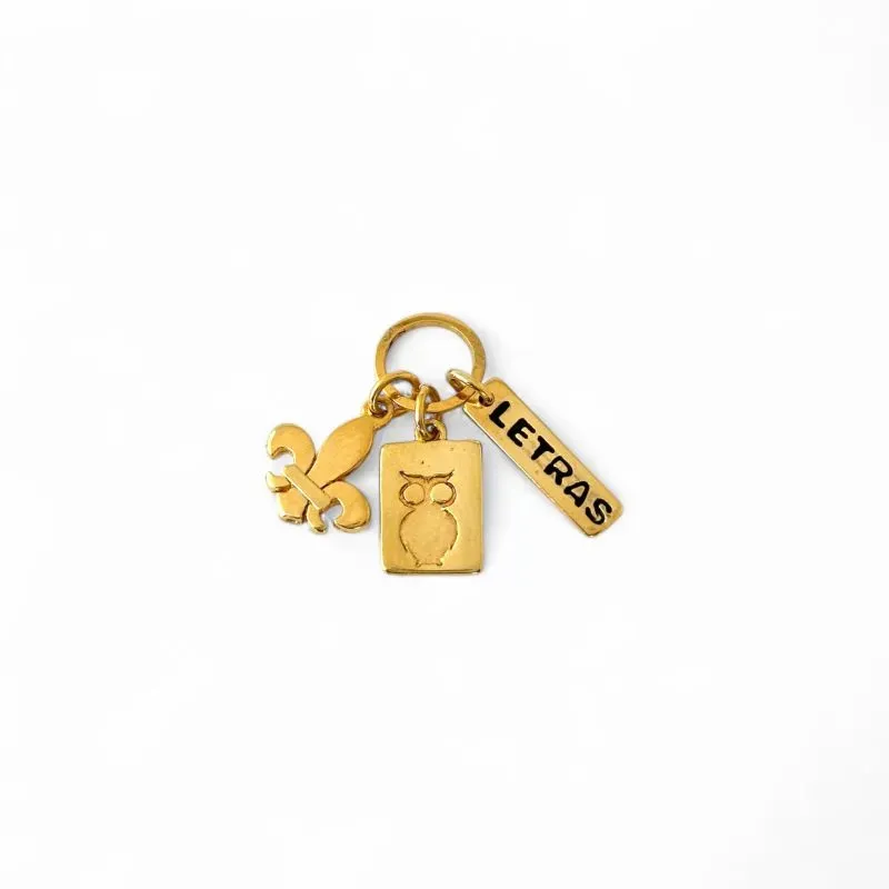 Pingente Profissão Letras Banhado a Ouro 18k