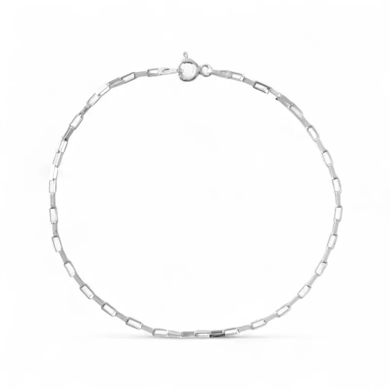 Pulseira Masculina Elo Cartier Prata 925 - 19cm