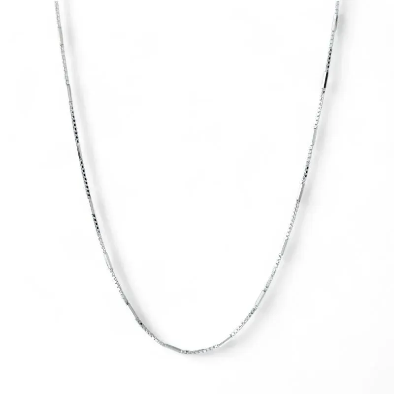 Colar Tubinho Prata 925 - 40 cm