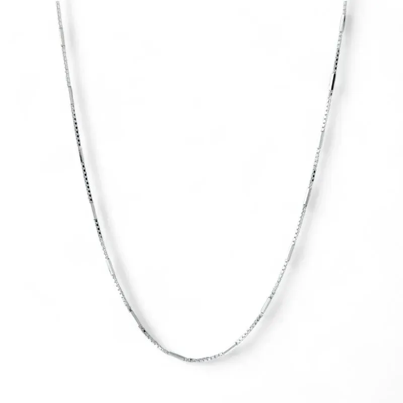 Colar Tubinho Prata 925 - 40 cm
